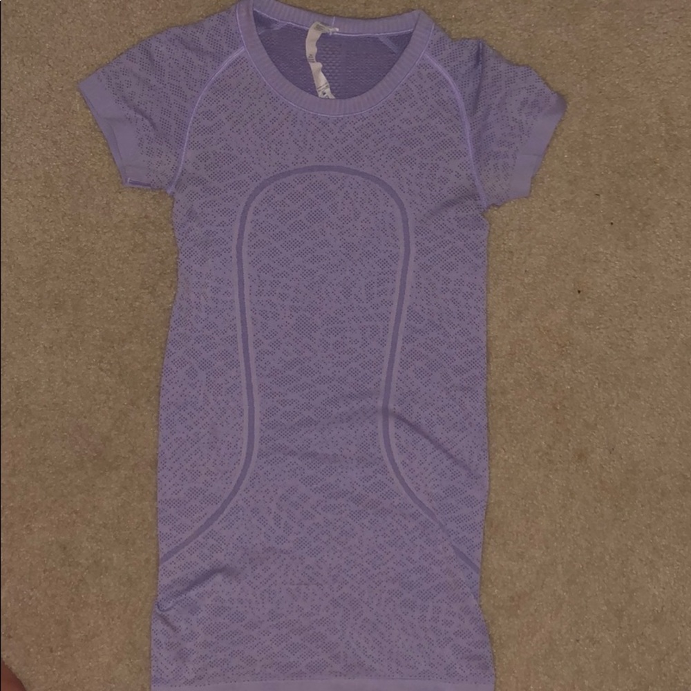 Lululemon Purple Swiftly Tech Short Sleeve Top